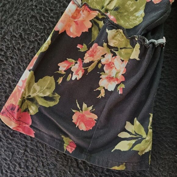 Maxine Nichols Womens Top Multi-Color Size Large Polyester Blend Pullover Stretc - Picture 11 of 12